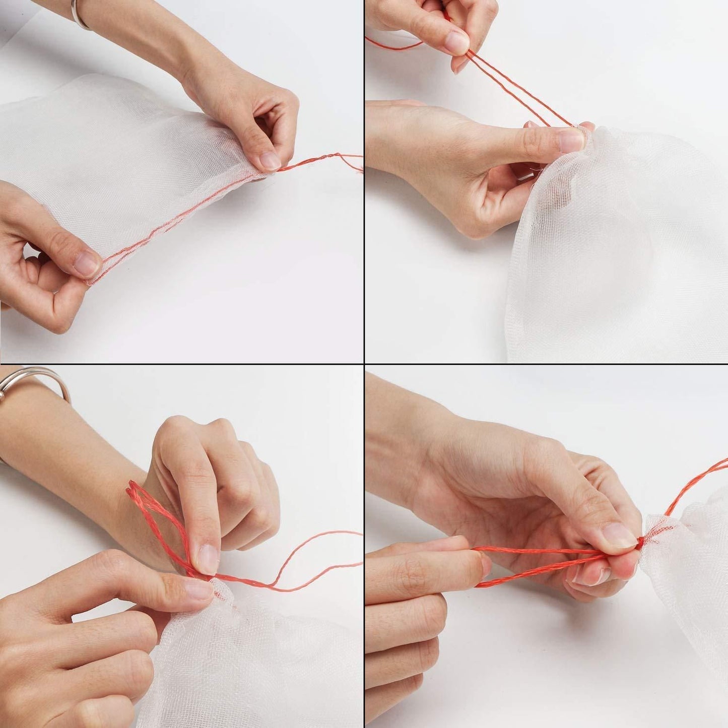 Fruit Protection Bags with Drawstring (Pack of 50)